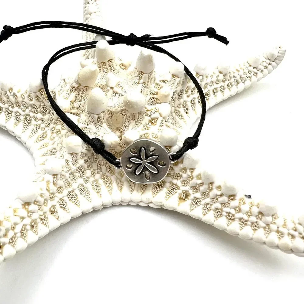 Jackie Gallagher Designs - Waxed Cord Beach Charm Bracelets - Picture 6 of 15